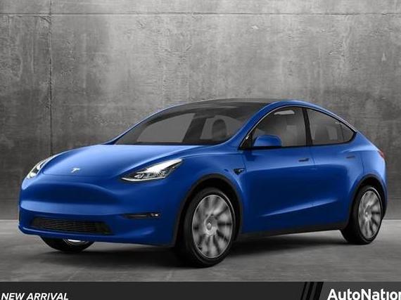 TESLA MODEL Y 2020 5YJYGDEEXLF030767 image